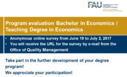 Banner ad for the program evaluation
